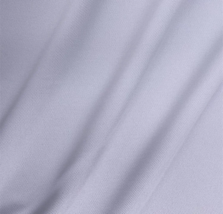 100% Polyester Double-Knit Interlock Pin Dot Mesh Fabric gallery 2