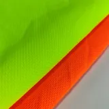 100% Polyester Fluorescent Bird Eye Mesh Fabric for Safety Vests gallery 3