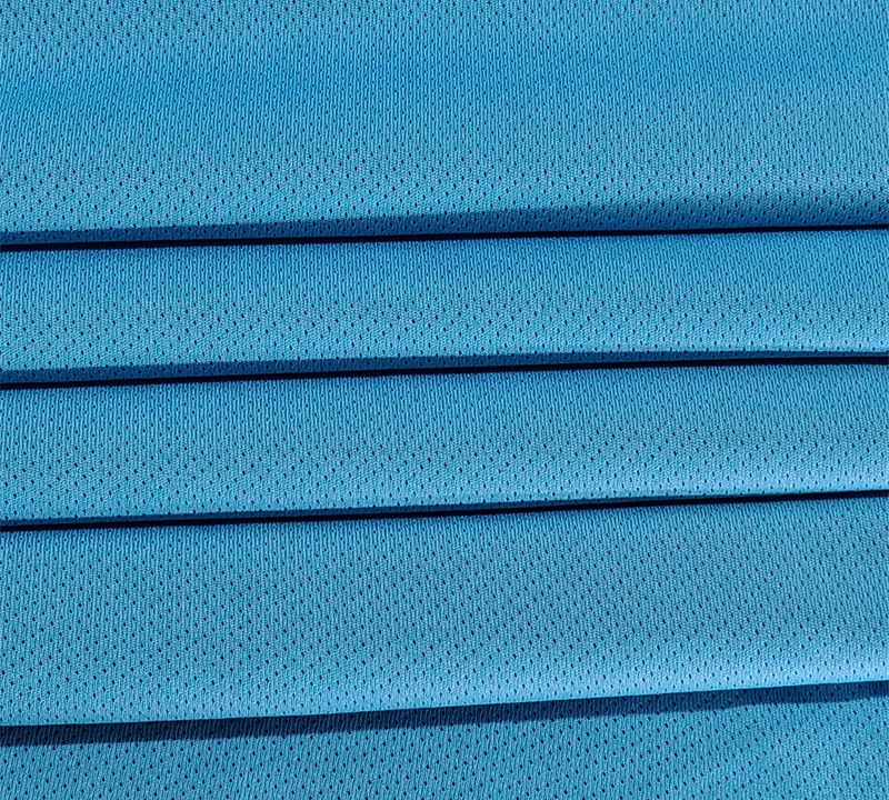 100% Polyester Pin Dot Hole Mesh Fabric for Sportswear gallery 4
