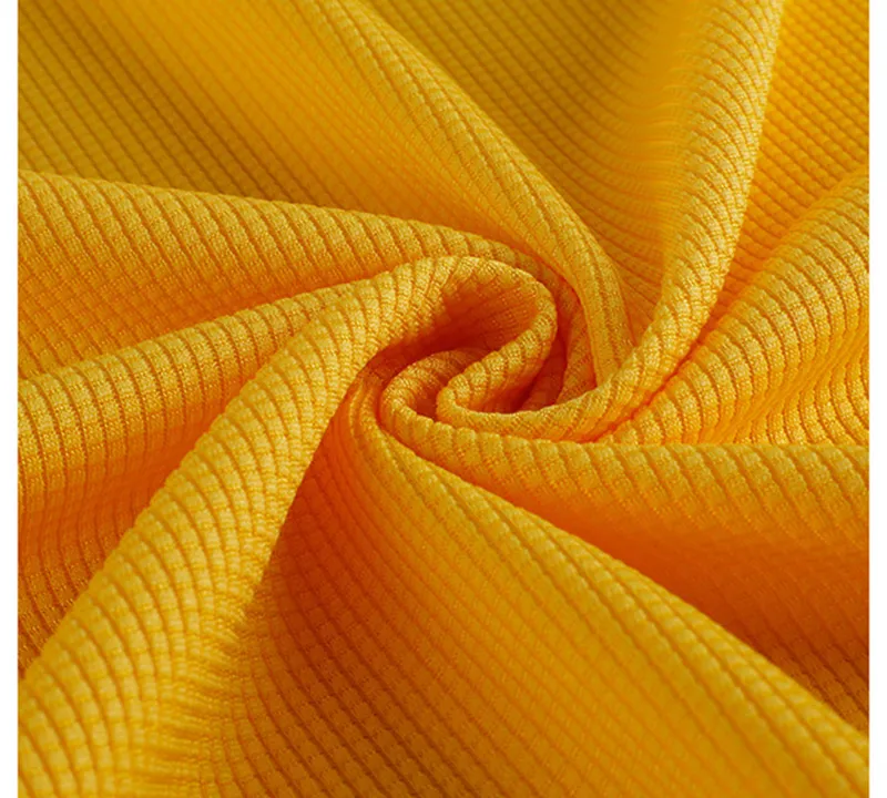 100% Polyester Square Mesh Quick-Dry Fabric for Sports T-Shirts