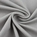 Polyester Spandex Waffle Jacquard Mesh Stretch Fabric