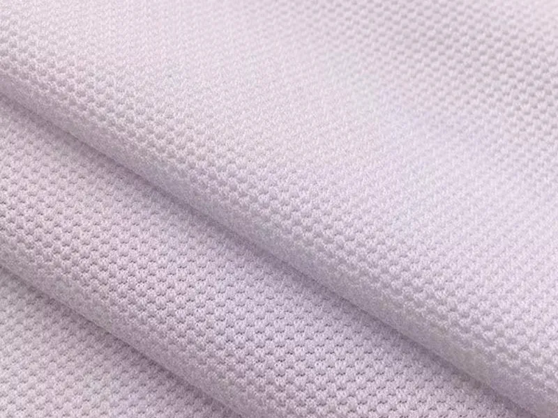 Polyester spandex honeycomb mesh stretch fabric