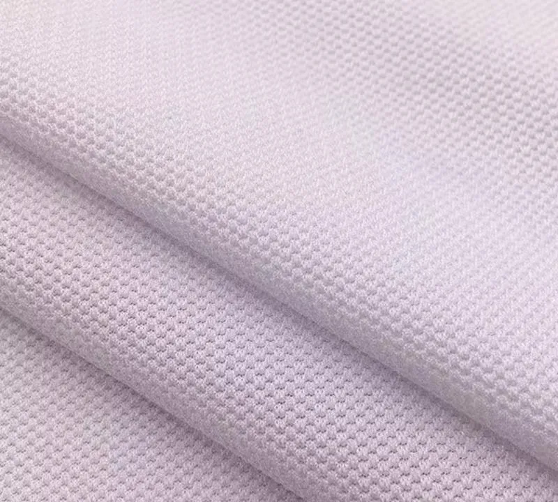 Polyester spandex honeycomb mesh stretch fabric