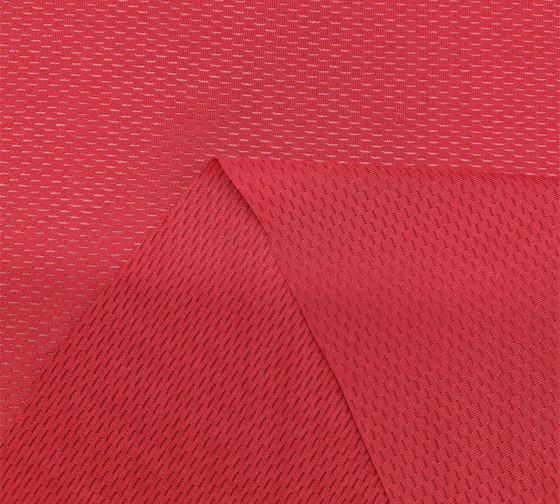 89% Polyester 11% Spandex Jacquard Mesh Fabric for Sports Jerseys gallery 4