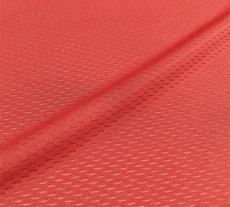 89% Polyester 11% Spandex Jacquard Mesh Fabric for Sports Jerseys gallery 5