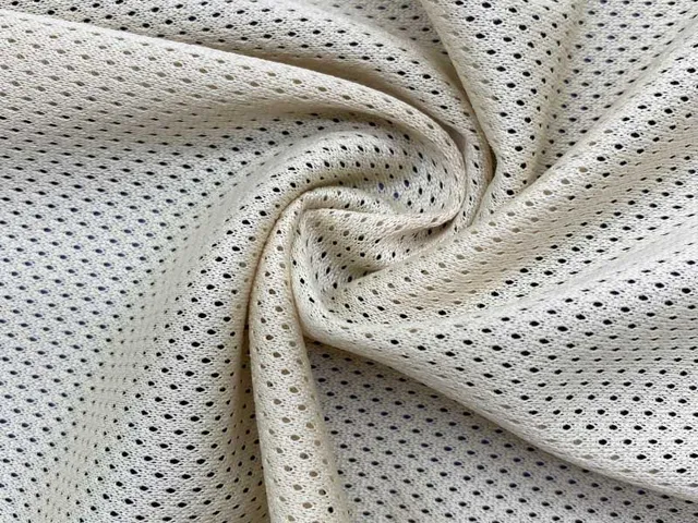 White Polyester Micro Mesh Fabric HS068 | Changle Textile