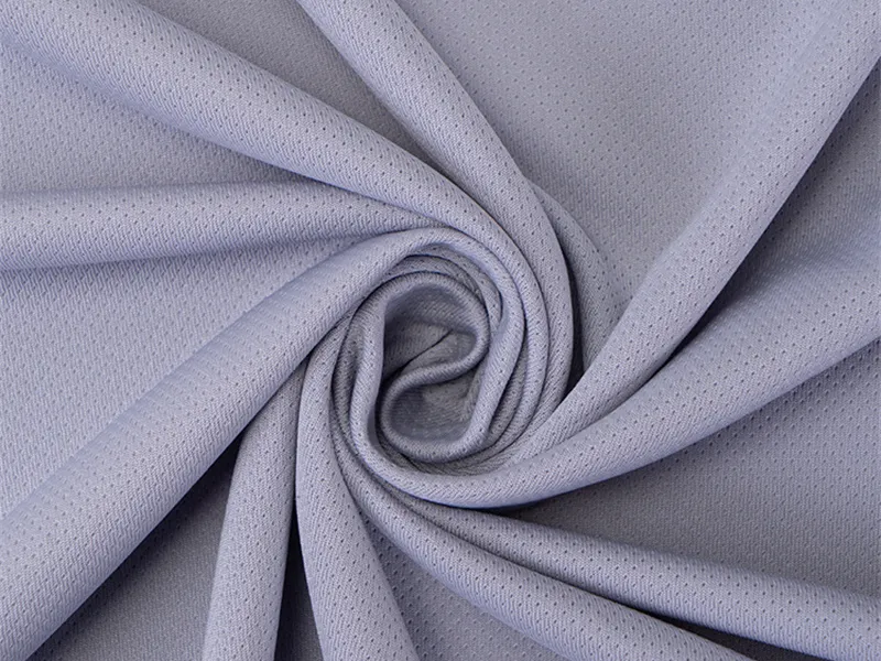 Polyester micro mesh moisture wicking fabric for sports shirts