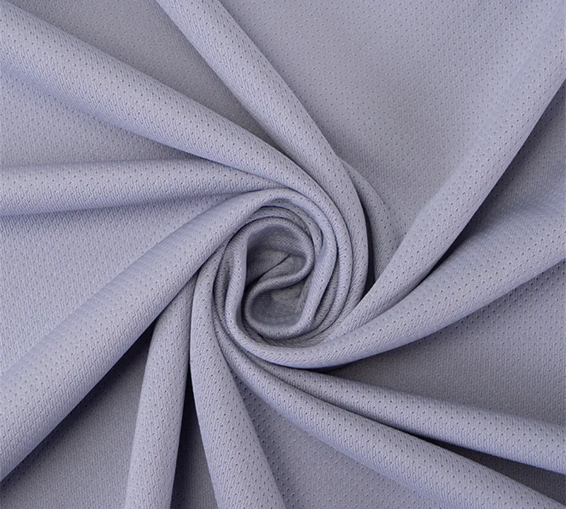 Polyester micro mesh moisture wicking fabric for sports shirts