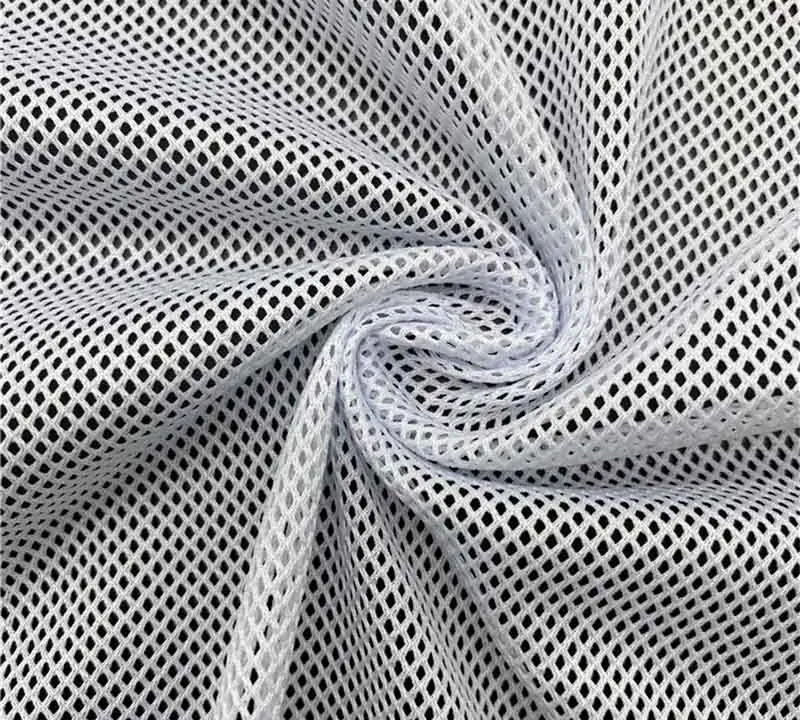 DTY Polyester Diamond Mesh Fabric for Sportswear Lining