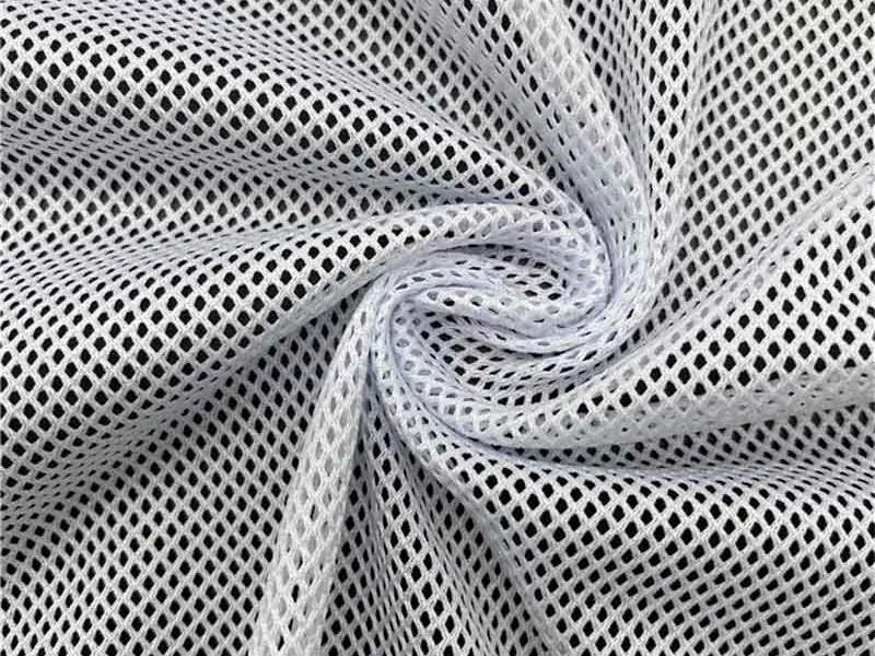 DTY Polyester Diamond Mesh Fabric for Sportswear Lining