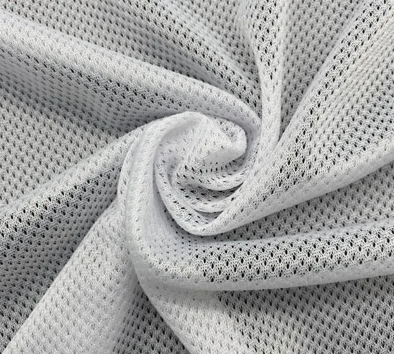 Polyester micro mesh knit fabric for sportswear mesh lining fabric