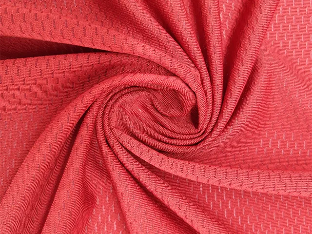 89% Polyester 11% Spandex Jacquard Mesh Fabric for Sports Jerseys | Changle Textile