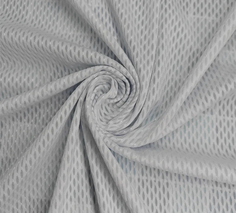 87% Polyester 13% Spandex Dry-Fit Mesh Fabric for Inner Lining