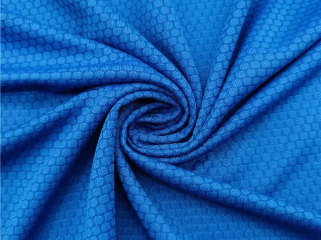 100% Polyester Hexagonal Football Mesh Fabric HS296 | Changle Textile