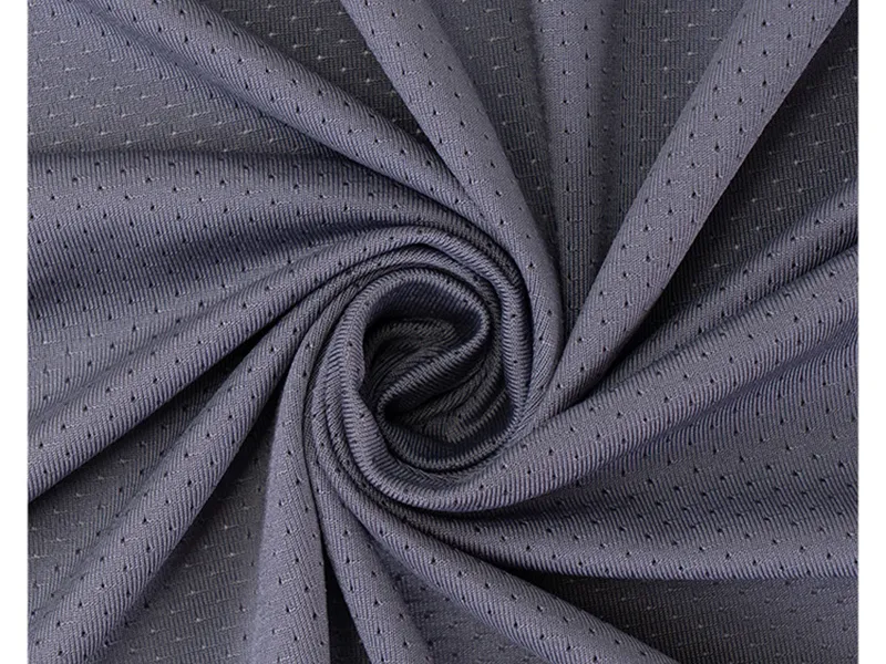 Performance quick dry polyester spandex micro mesh fabric