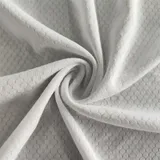 Polyester Lightweight Breathable Football Mesh Fabric for Activewear