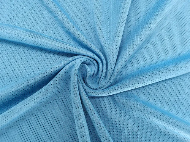 100% polyester pin dot hole mesh fabric for sports wear | Changle Textile
