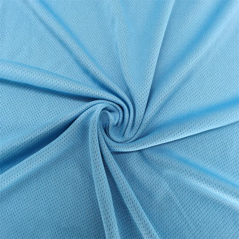 Polyester pin-dot mesh fabric sample