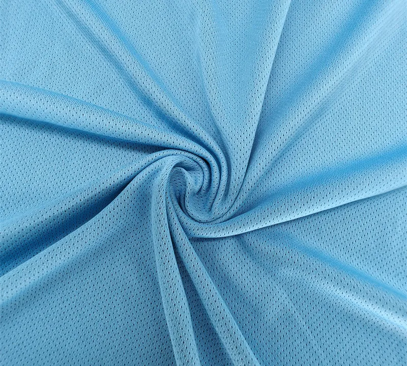 100% Polyester Pin Dot Hole Mesh Fabric for Sportswear