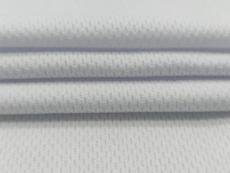 Dri-Fit 100% Polyester Bird Eye Mesh Fabric gallery 4