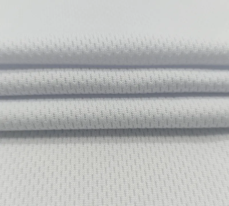 Dri-Fit 100% Polyester Bird Eye Mesh Fabric gallery 4