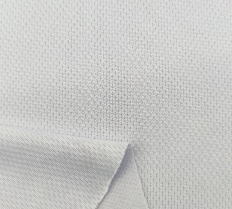 Dri-Fit 100% Polyester Bird Eye Mesh Fabric gallery 5
