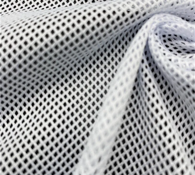 DTY Polyester Diamond Mesh Fabric for Sportswear Lining gallery 2