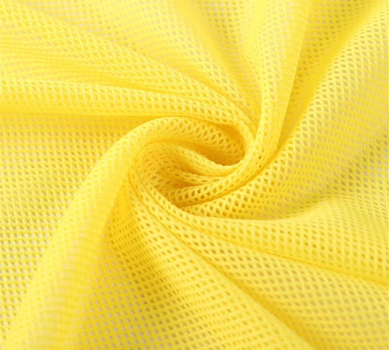 DTY Polyester Diamond Mesh Lining Fabric for Jackets gallery 3