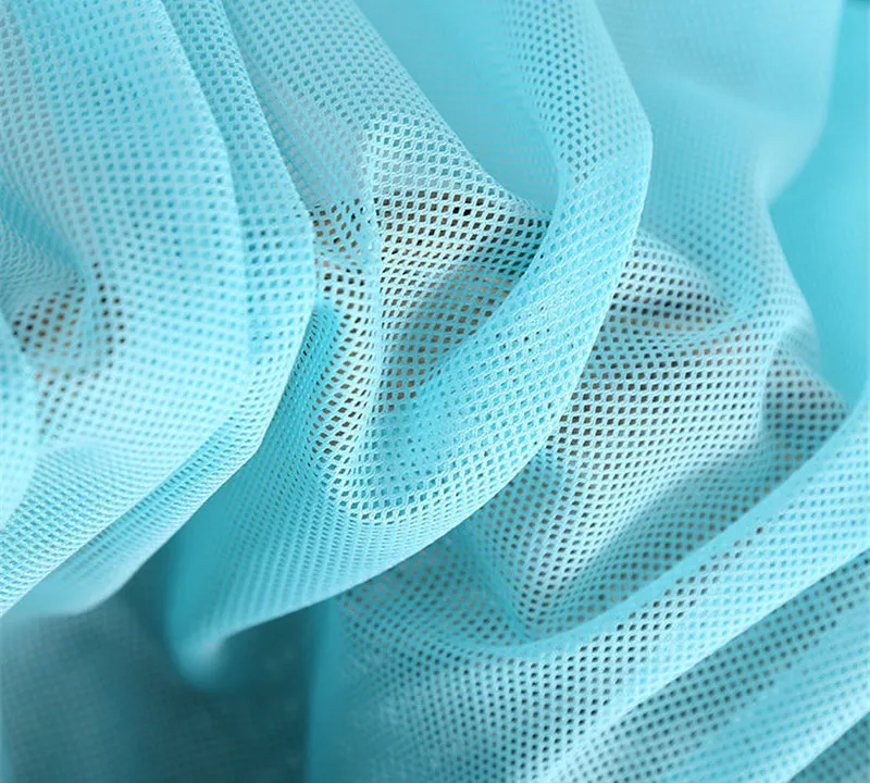 DTY Polyester Diamond Mesh Lining Fabric for Jackets gallery 4