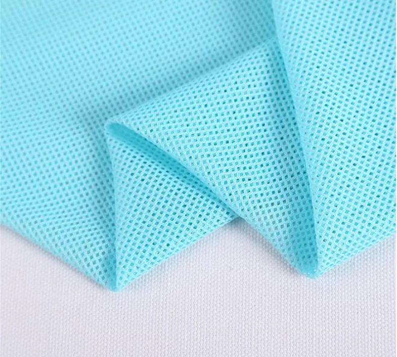 DTY Polyester Diamond Mesh Lining Fabric for Jackets gallery 6