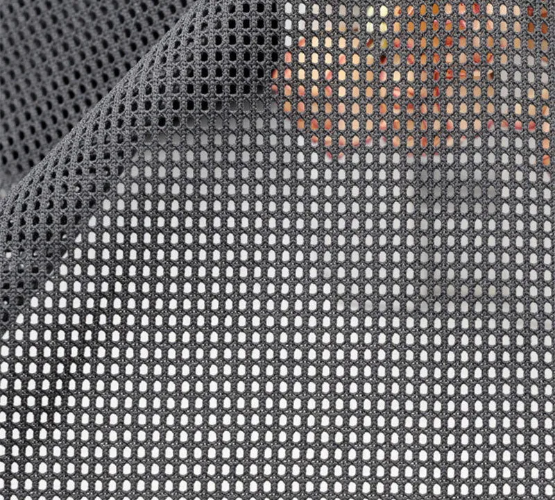 DTY Polyester Perforated Mesh Fabric for Sportswear Lining gallery 3