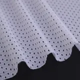 Polyester football eyelet mesh fabric for sports jerseys