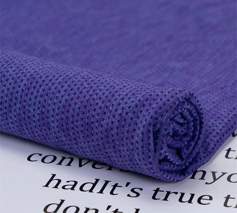 Moisture-Wicking Polyester Spandex Micro Mesh Stretch Fabric gallery 2
