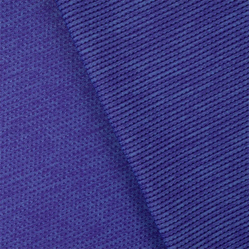 Polyester-spandex micro-mesh fabric sample