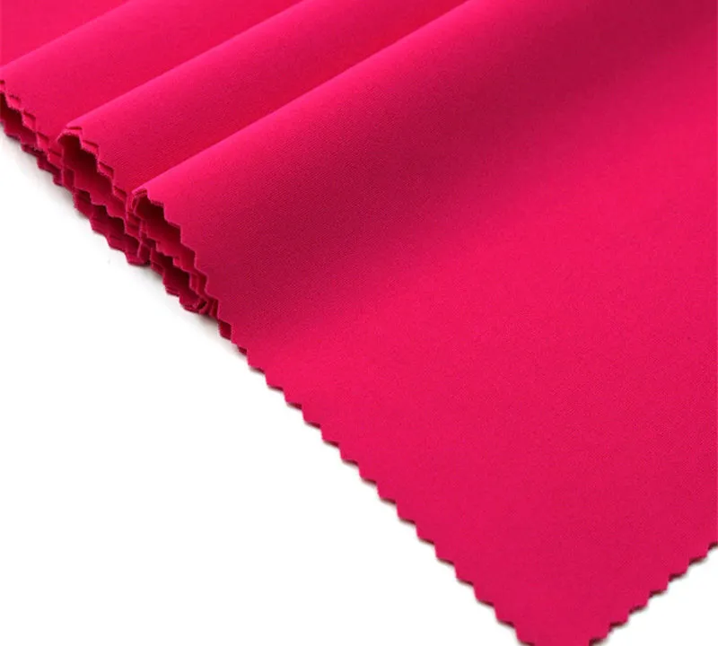 Nylon spandex dull four way stretch tricot fabric for swimwear