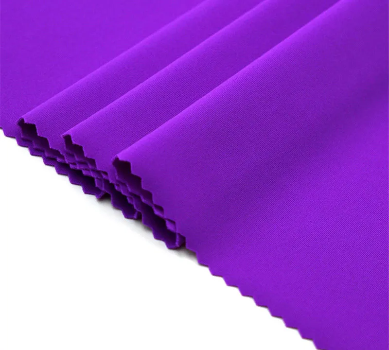 Nylon spandex matte four way stretch tricot fabric gallery 2