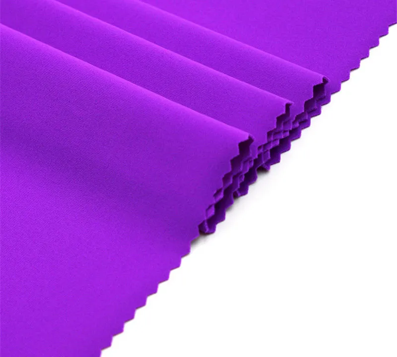 Nylon spandex matte four way stretch tricot fabric gallery 3
