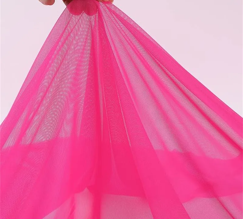 Nylon spandex power mesh soft comfortable stretch tulle fabric gallery 3