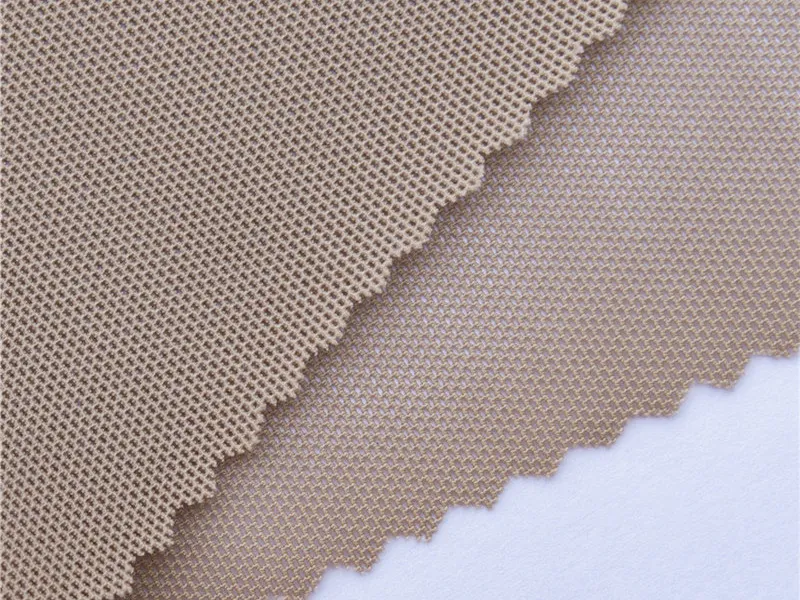 88% Nylon 12% spandex power net stretch fabric for shapewear gallery 2