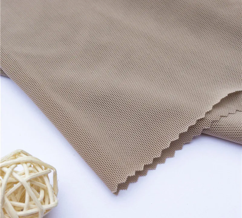 88% Nylon 12% spandex power net stretch fabric for shapewear gallery 3
