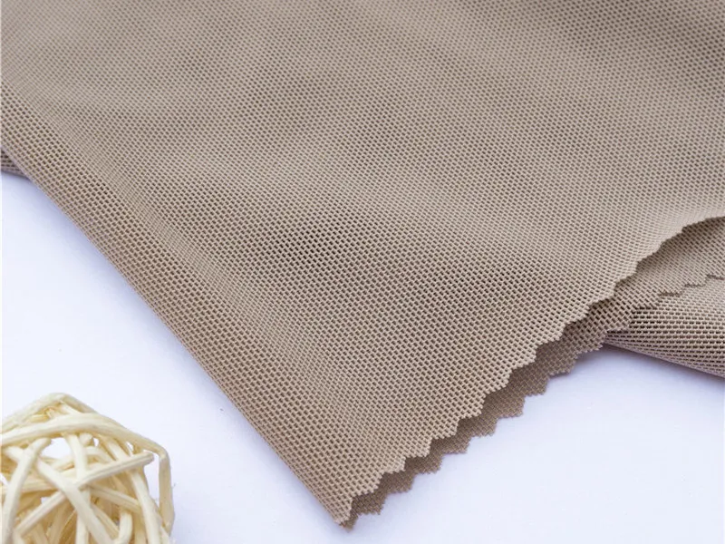 88% Nylon 12% spandex power net stretch fabric for shapewear gallery 3