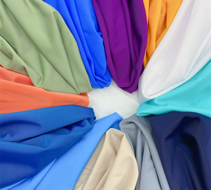 Nylon spandex UPF 50+ 4 way stretch polyamide Lycra swimwear fabric