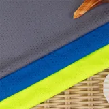 Performance Quick-Dry Polyester Spandex Micro Mesh Fabric gallery 3