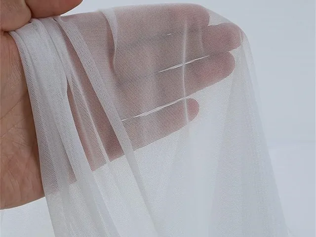 Polyamide spandex stretch lingerie power mesh elastic tulle fabric | Changle Textile