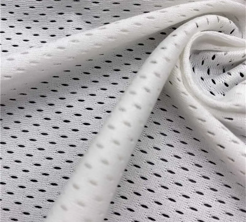 Breathable warp knitting 100% polyester 75D mesh fabric for sportswear gallery 2