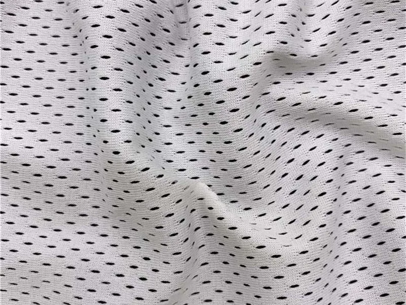 Breathable warp knitting 100% polyester 75D mesh fabric for sportswear gallery 3