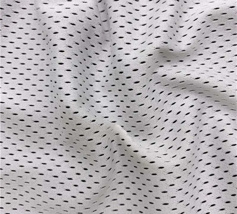 Breathable warp knitting 100% polyester 75D mesh fabric for sportswear gallery 3