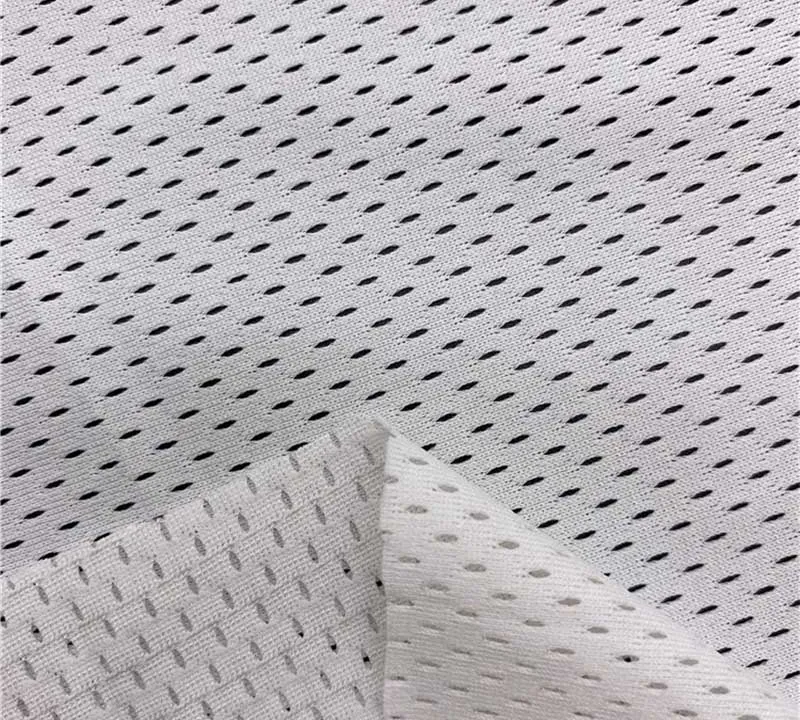 Breathable warp knitting 100% polyester 75D mesh fabric for sportswear gallery 5