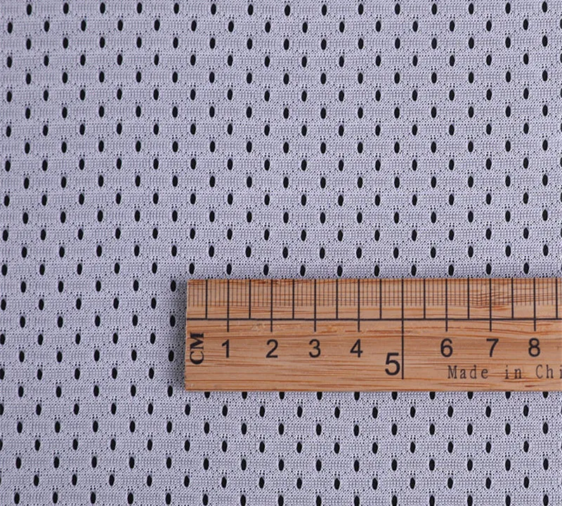 Polyester football eyelet mesh fabric for sports jerseys gallery 2