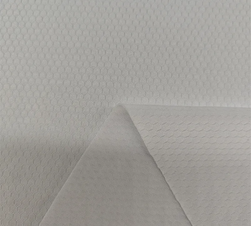 Polyester football jersey mesh fabric for sportswear gallery 3